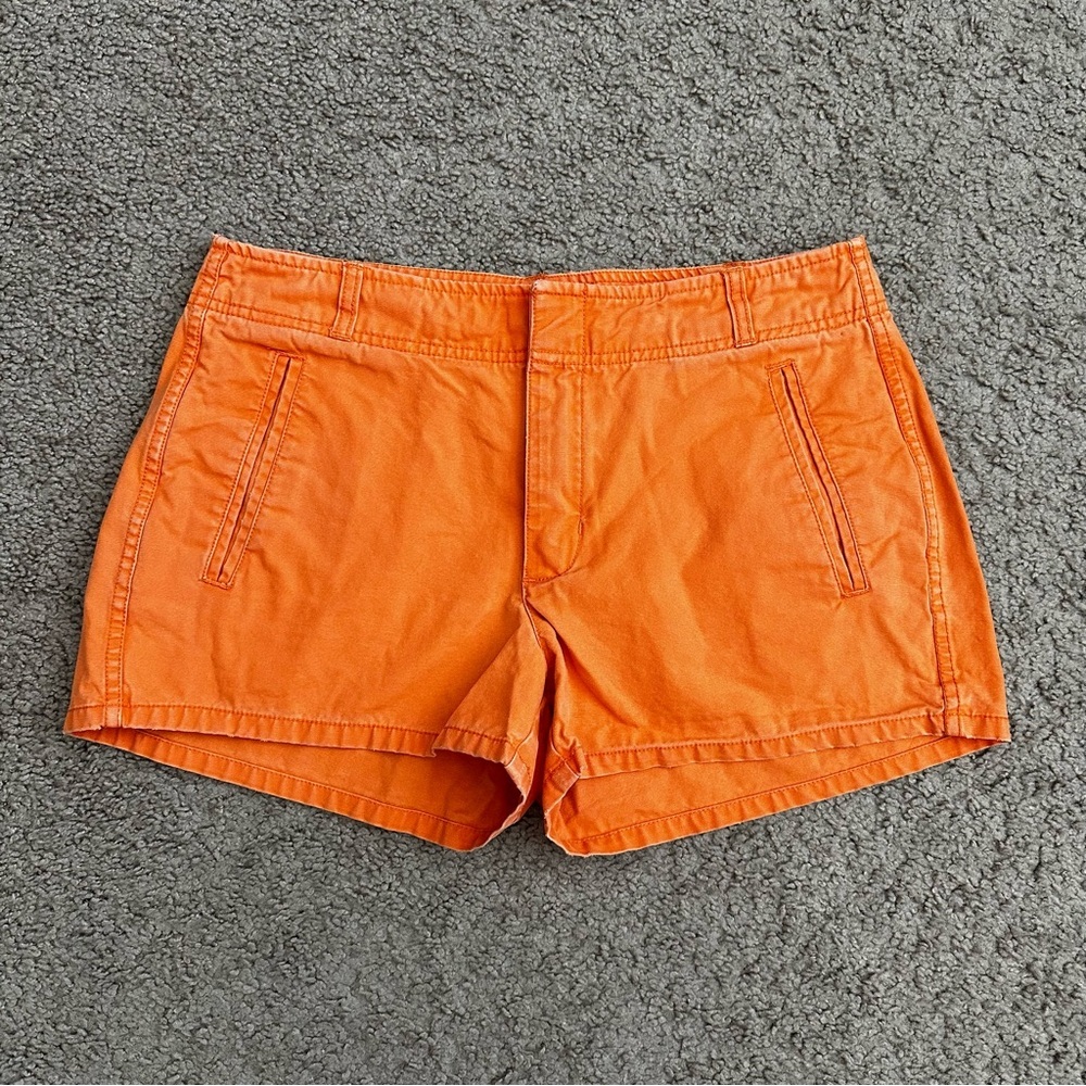 Polo Jeans Co Ralph Lauren Orange Short Womens 6